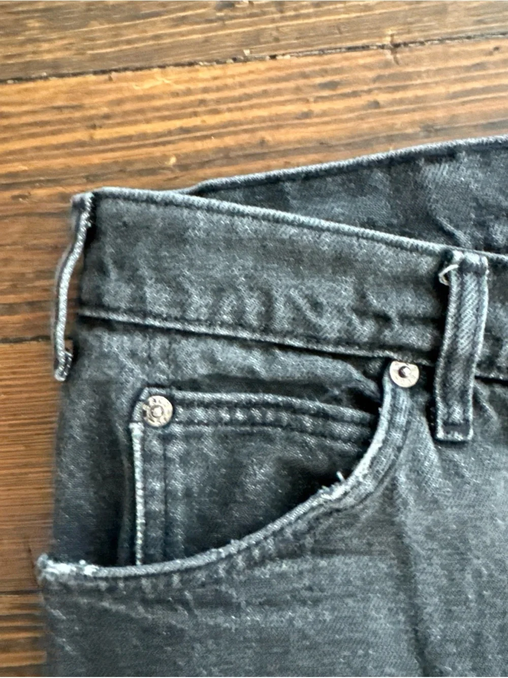 Vintage Levi's 540 Brown Tab Flex Light Wash Denim Jeans Leather Tag Men's 40x30